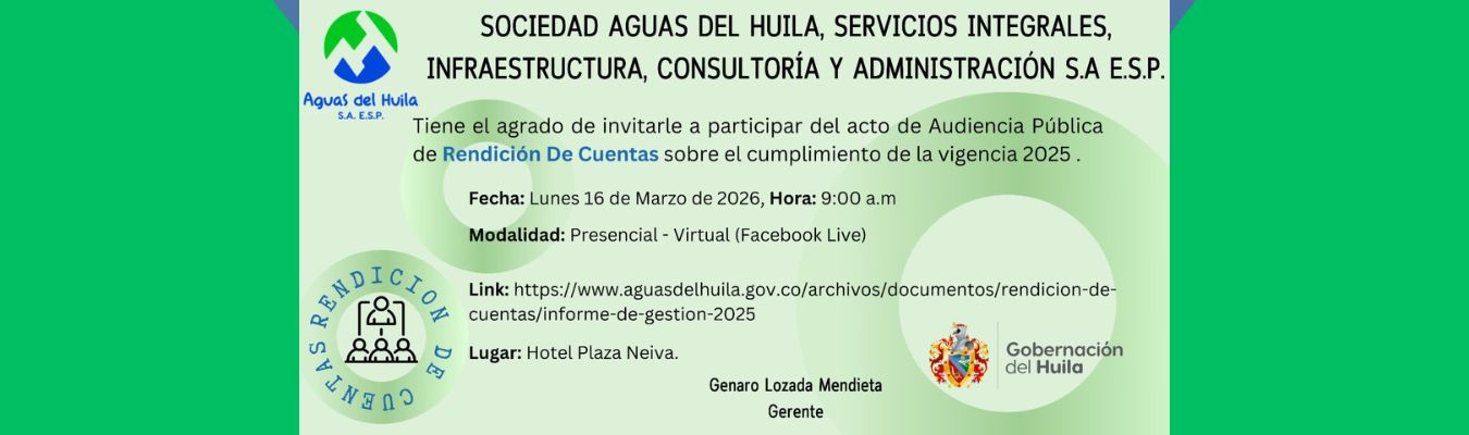 Rendición de Cuentas