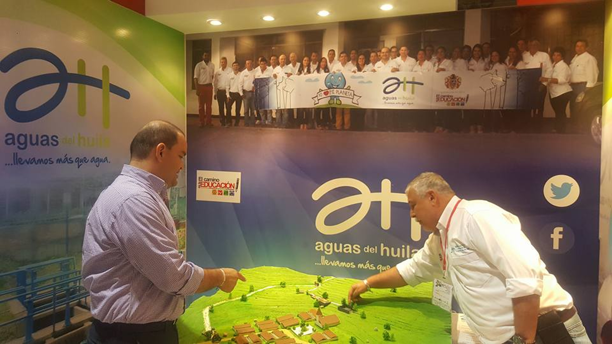 Con resultados positivos Aguas del Huila culmino la participacion en la Feria Expohuila 2016