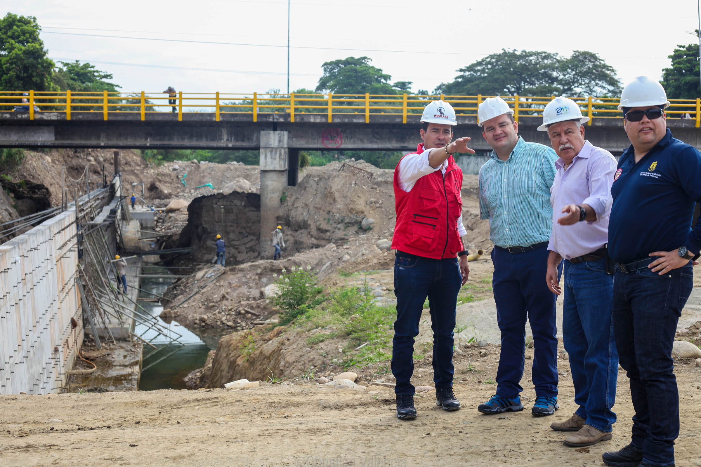 Construccion de fase VI del rio Las Ceibas finaliza en marzo
