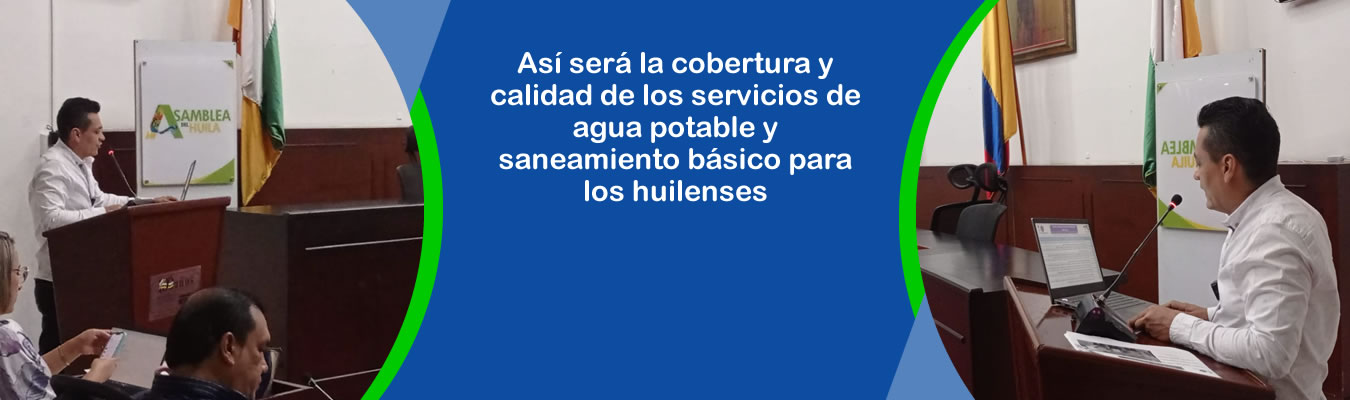 Asi sera la cobertura y calidad de los servicios de agua potable y saneamiento basico para los huilenses