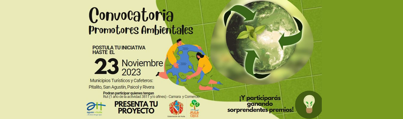 GRAN CONVOCATORIA ?PROMOTORES AMBIENTALES"